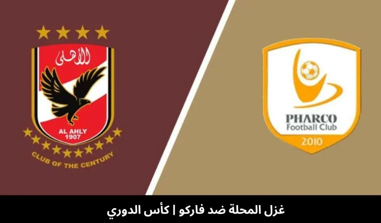 غزل المحلة ضد فاركو